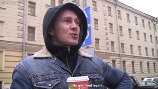 Пикаперы выебали вдвоем русскую шлюшку за деньги