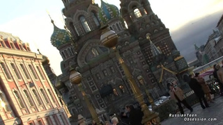 Молоденькой русской студентке хорошо раздолбали очко