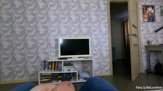 Сын, у тебя член торчит! Трахни меня, но быстро, отец же ждёт