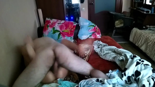 Теперь уже бывшая женушка прыгает на толстом хуйке любовника